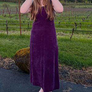 Purple vintage 90’s prom dress